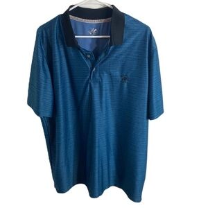 Beverly Hills Polo Club Shirt XXL Blue Men’s Short Sleeve